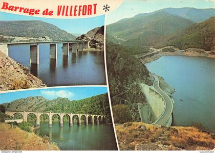 48 VILLEFORT LAC ET BARRAGE DE VILLEFORT