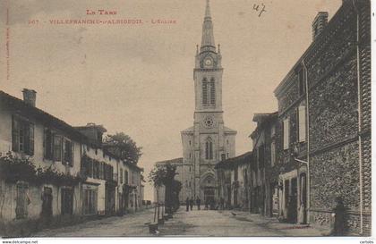 81 VILLEFRANCHE-D'ALBIGEOIS   L'Eglise