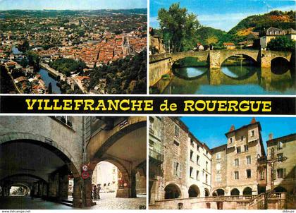 12 - Villefranche de Rouergue - Multivues - CPM - Voir Scans Recto-Verso