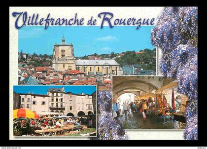 12 - Villefranche de Rouergue - Multivues - CPM - Voir Scans Recto-Verso