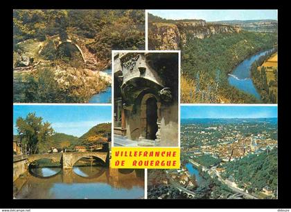 12 - Villefranche de Rouergue - Multivues - CPM - Voir Scans Recto-Verso