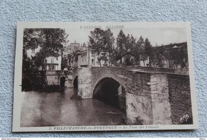 Villefranche de Rouergue, le pont des consuls, Aveyron 12