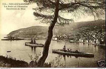 06 - Villefranche sur mer - La rade et l'escadre