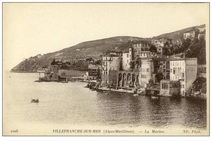 VILLEFRANCHE SUR MER 06 - La Marine