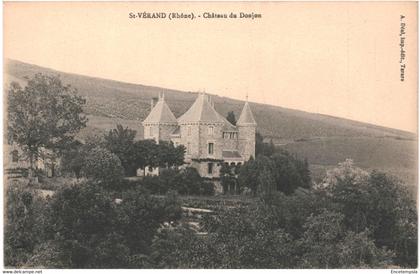 CPA Carte postale    France Saint-Vérand   Château du Donjon  VM63379