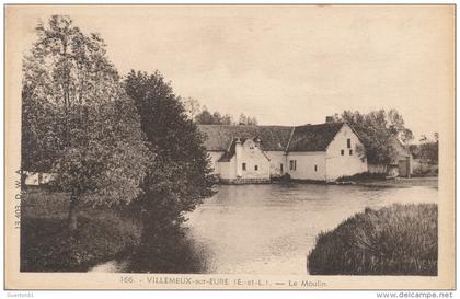 ( CPA 28 )  VILLEMEUX-SUR-EURE  /  Le Moulin  -