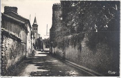 CPM Villeneuve-de-Marsan L'Eglise et la Tour du XIIIe Siècle