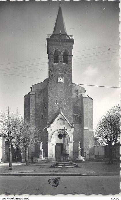 CPSM Villeneuve de Marsan l'Eglise XIIIe Siècle