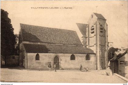 CPA Villeneuve le Roi Eglise (1346714)