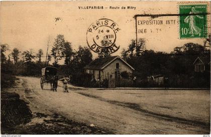 CPA VILLEPARISIS - Route de Mitry (639016)