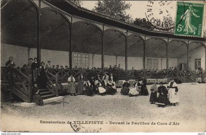 CPA Sanatorium de VILLEPINTE - devant la Pavilon de Cure d'Air (124271)