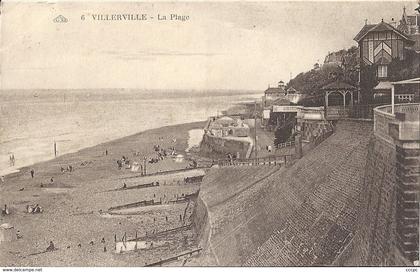 CPA Villerville La Plage