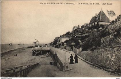 CPA VILLERVILLE - Le Casino les Villas (141246)