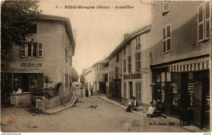 CPA AK VILLIÉ-MORGON - Grande'Rue (635817)