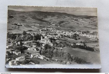 Cpm, Villié Morgon, vue générale aérienne, Rhône 69