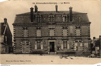 CPA VILLIERS-SAINT-GEORGES La Mairie (1328842)