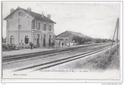 VILLIERS SAINT GEORGES - La Gare