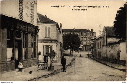 CPA VILLIERS-sur-MARNE Rue de Paris (869758)