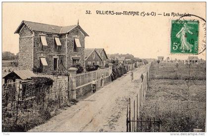 VILLIERS-SUR-MARNE VILLA LES RICHARDETS EN 1910