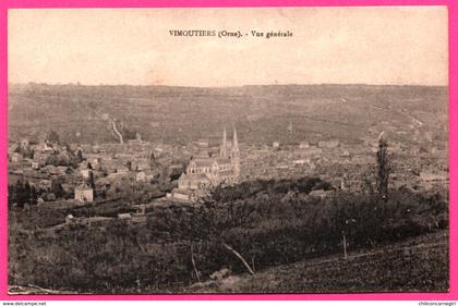 Vimoutiers - Vue générale - Eglise