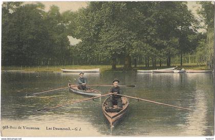 Bois de Vincennes - Lac Daumesnil