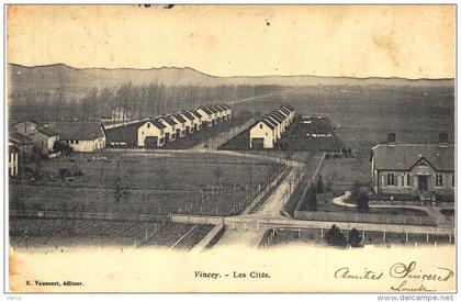 Carte Postale Ancienne de VINCEY