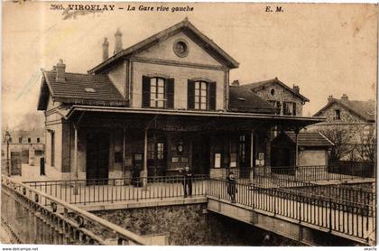 CPA VIROFLAY - La Gare rive gauche (165838)