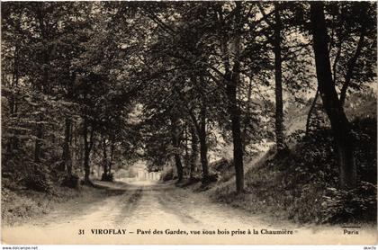 CPA Viroflay Pave des Gardes (1423519)