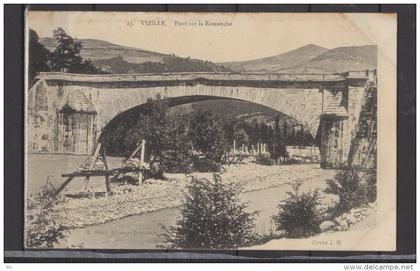 38 - Vizille - Pont sur la Romanche