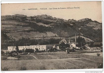 Carte Postale Ancienne de VIZILLE