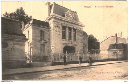 Carte Postale Ancienne de WASSY-Caisse d'Epargne