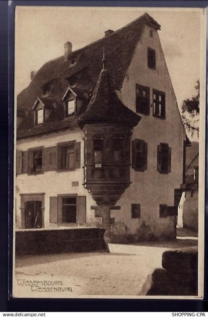 67 - Wissembourg - Non voyagé - Dos divisé