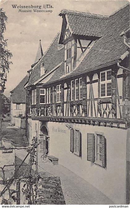 Wissembourg - Musée Westercamp - Ed. R. Ackermann, Wissembourg