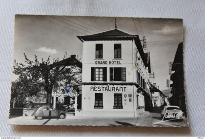 Cpsm 1960, Yenne, le grand hôtel, Savoie 73