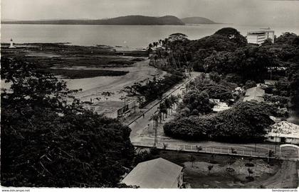 french guinea, CONAKRY, La Corniche, Iles de Loos (1950s) Hoa-qui RPPC Postcard