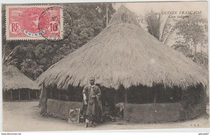 GUINEE FRANCAISE - CASE INDIGENE