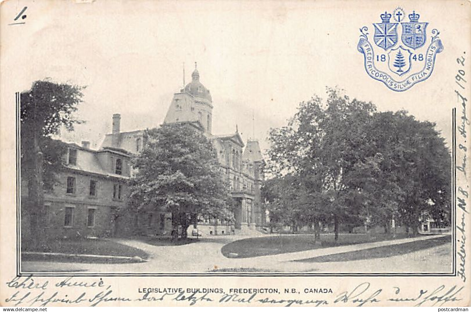 FREDERICTON (N.B.) Legislative Buildings - Publ. unknown