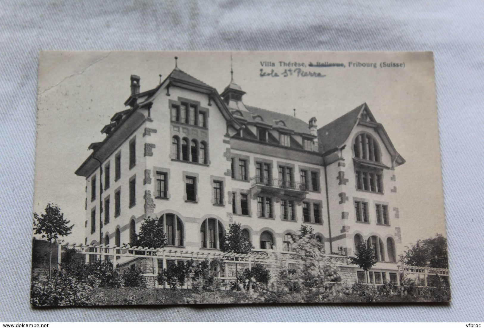 Fribourg, villa Thérèse à Bellevue, Suisse