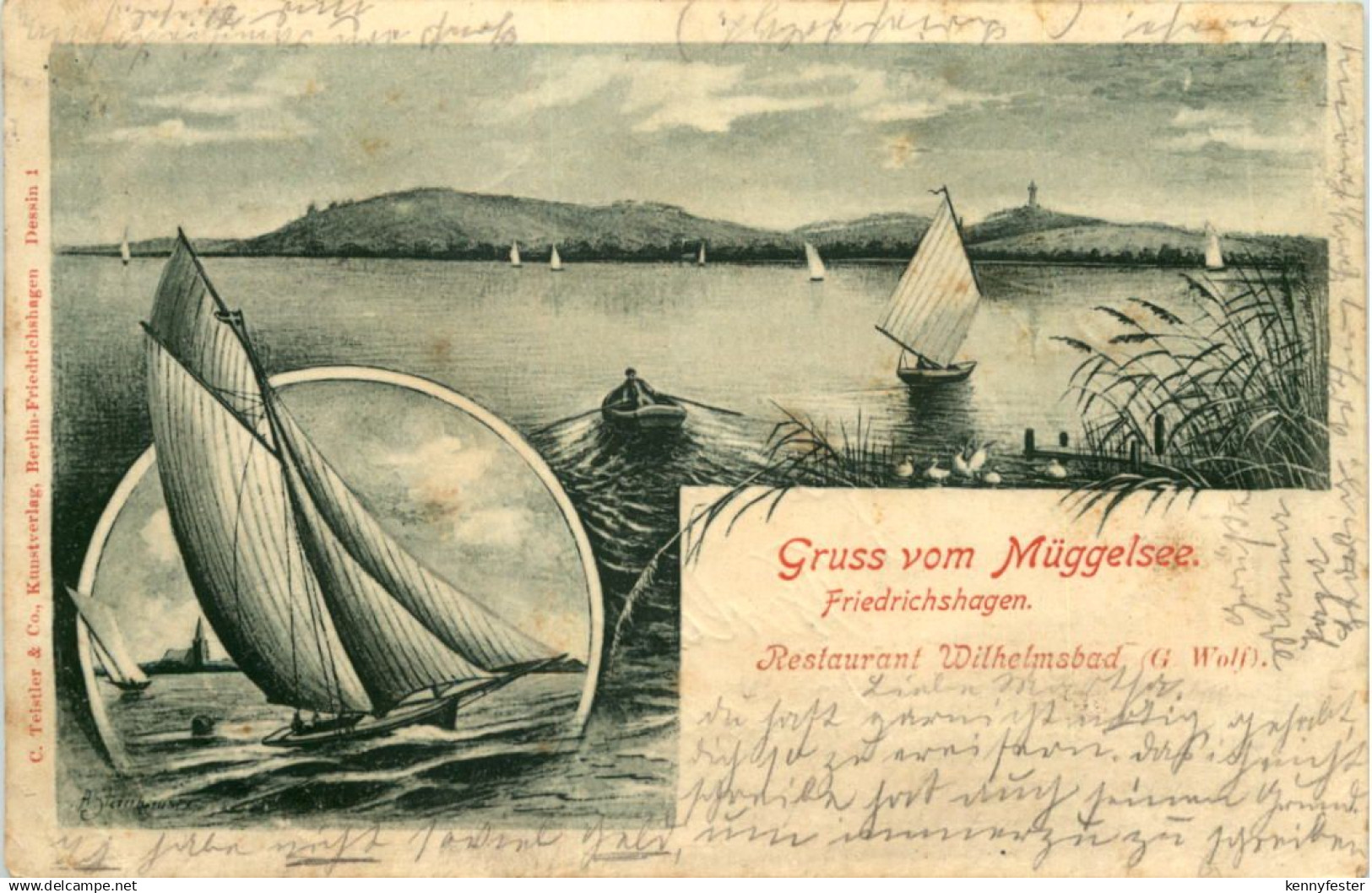 Friedrichshagen - Gruss vom Müggelsee