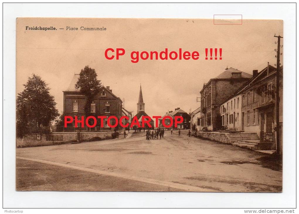 FROIDCHAPELLE-Place communale-BELGIEN-BELGIQUE-