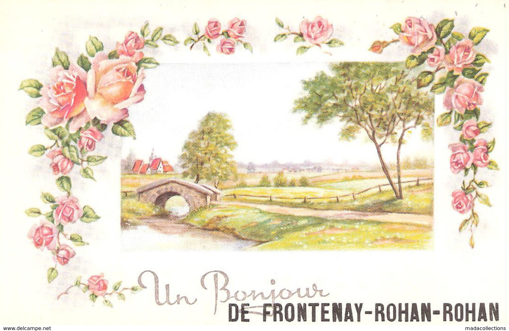 FRONTENAY-ROHAN-ROHAN   (79 - Deux Sèvres) Un bonjour