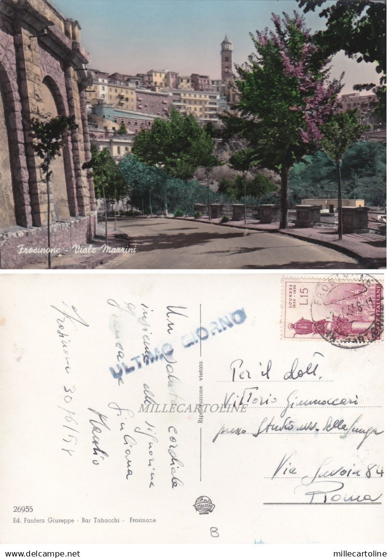 FROSINONE:  Viale Mazzini   1958