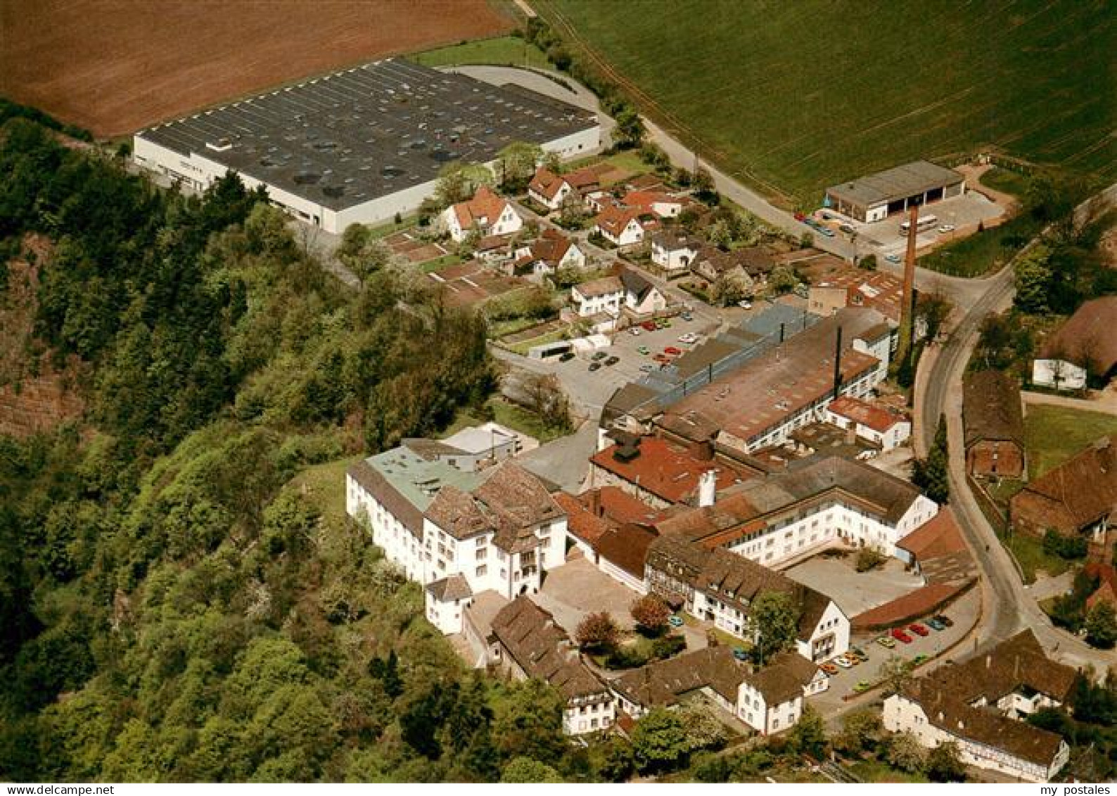 Fuerstenberg  Weser Schloss Fuerstenberg und Werksanlagen der Manufaktur