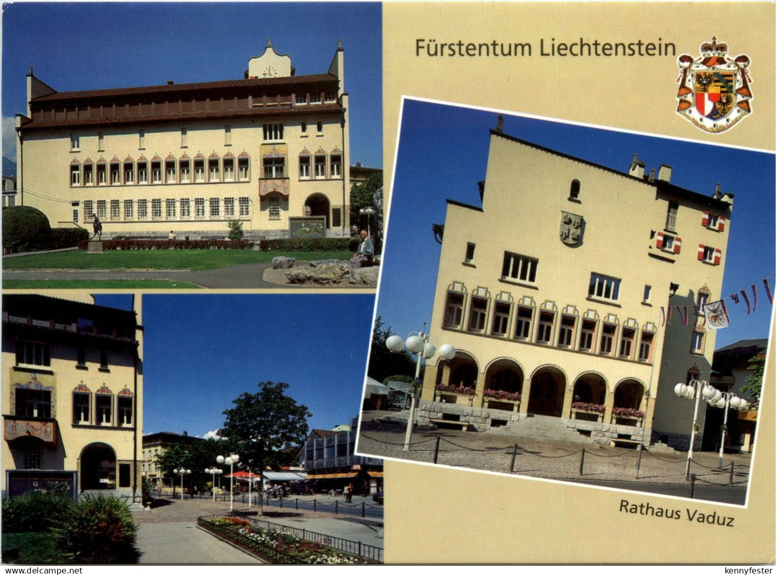 Fürstentum Liechtenstein - Rathaus Vaduz