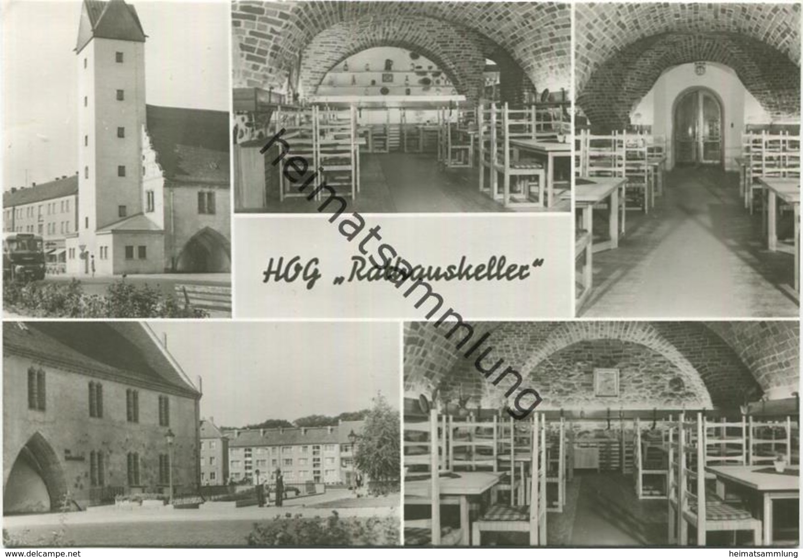 Fürstenwalde HOG Ratskeller - Foto-AK Grossformat - Verlag Bild und Heimat Reichenbach