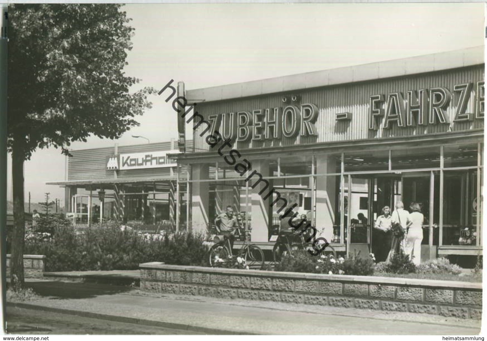 Fürstenwalde - IFA-Pavillon - Ehrenfried-Jopp-Straße - Foto-Ansichtskarte