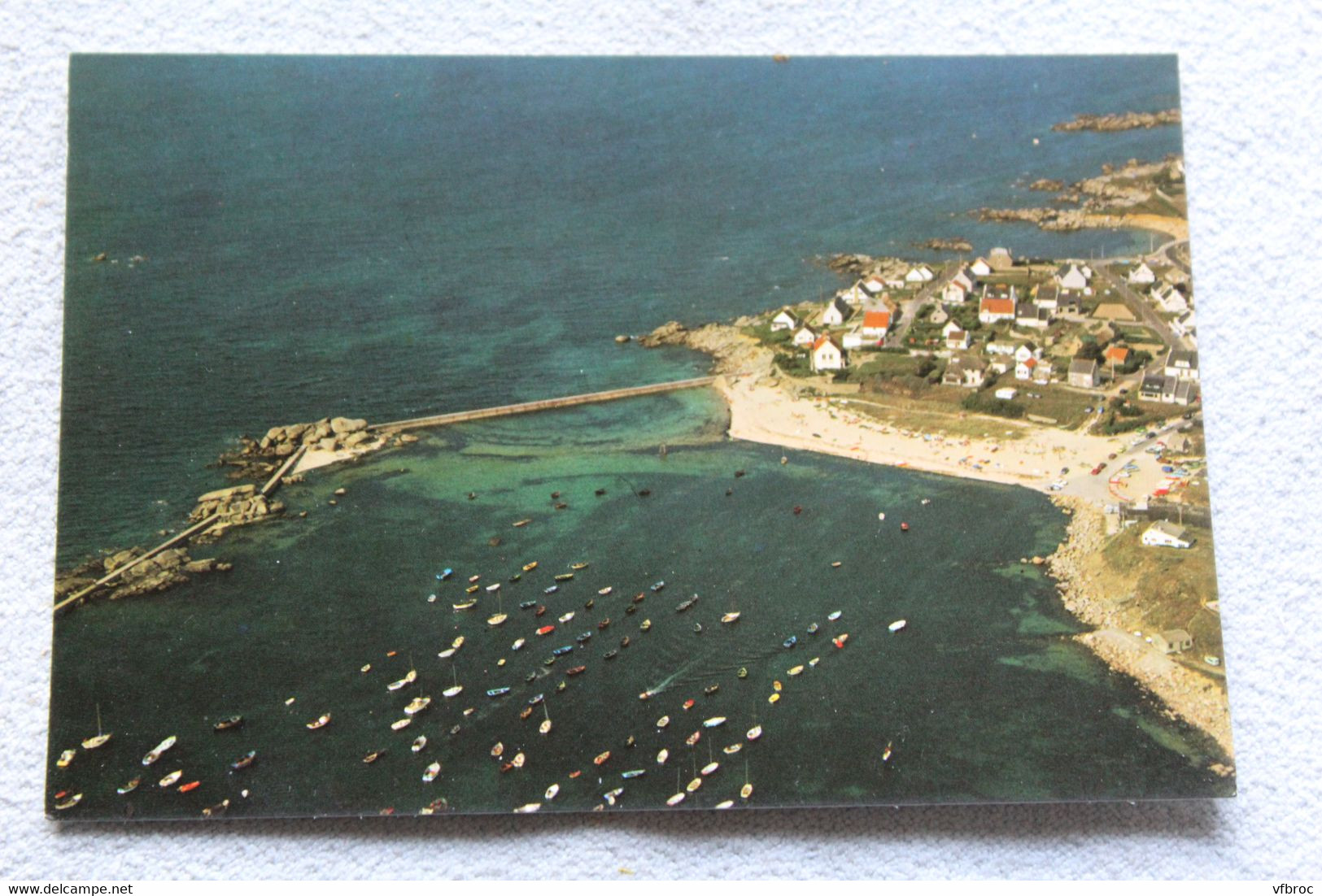 G510, Cpm, Plouescat, le port et la plage, Finistère 29