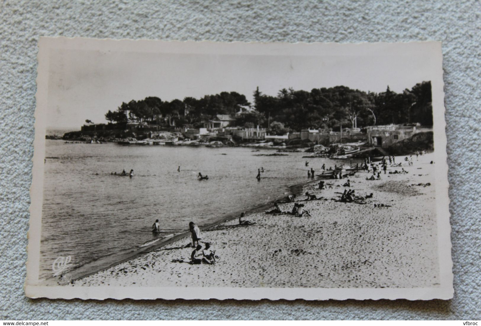 G796, Cpsm, Saint Aygulf, la plage, Var 83