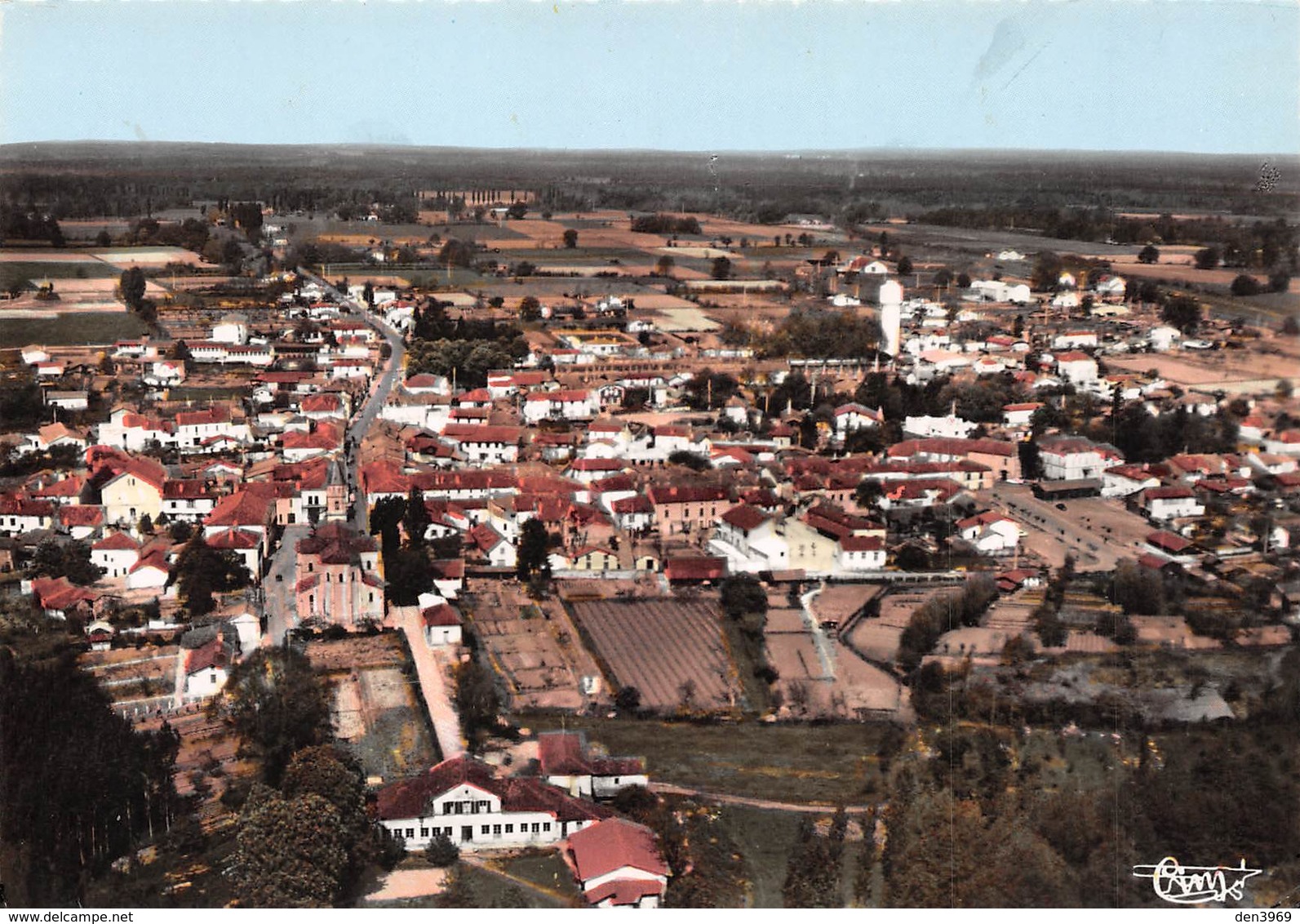 GABARRET - Vue générale aérienne