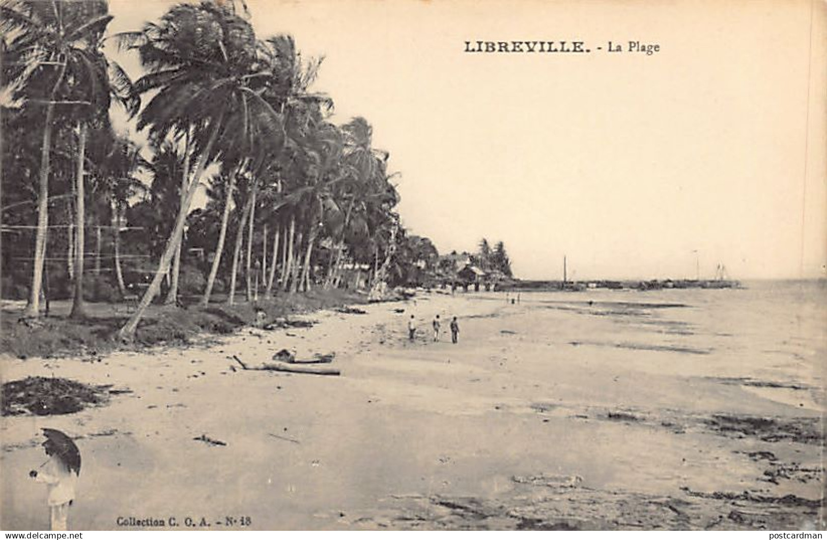 Gabon - LIBREVILLE - La Plage - Ed. C.O.A. 18